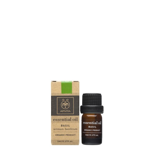 APIVITA ESSENTIAL OILS BASIL 5ml