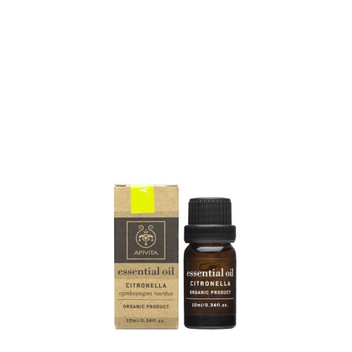 APIVITA ESSENTIAL OILS CITRONELLA 10ml