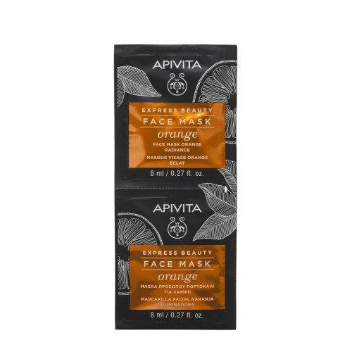 APIVITA EXPRESS BEAUTY WITH ORANGE (REVITALIZING MASK) 2x8ml