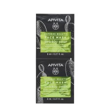 APIVITA EXPRESS BEAUTY MASK WITH PRICKLY PEAR (MOISTURIZING AND REVITALIZING MASK) 2x8ml