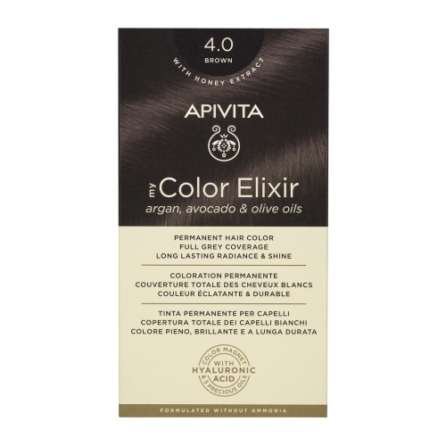 APIVITA NATURES HAIR COLOR 4.0 BROWN  