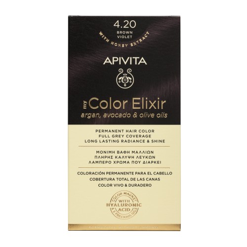 APIVITA NATURES HAIR COLOR 4.20 VIOLET  