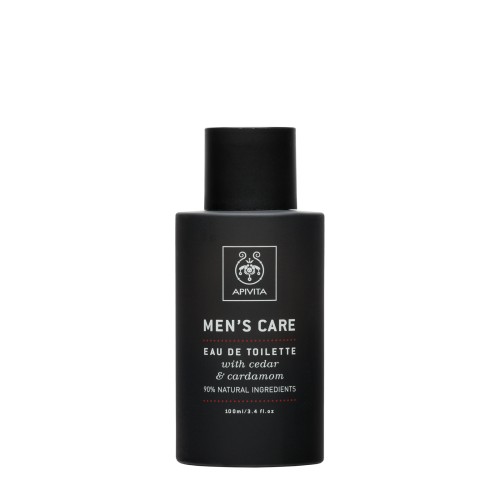 APIVITA MEN'S CARE - EAU DE TOILETTE WITH CEDAR & CARDAMOM 100ml