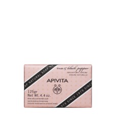 APIVITA NATURAL SOAP WITH ROSE 125gr