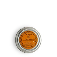 APIVITA PASTILLES FOR SORE THROAT AND COUGH RELIEF WITH PROPOLIS & LICORICE 45g