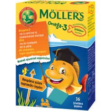 MOLLER'S KIDS GUMMIES 36X (ORANGE LEMON)