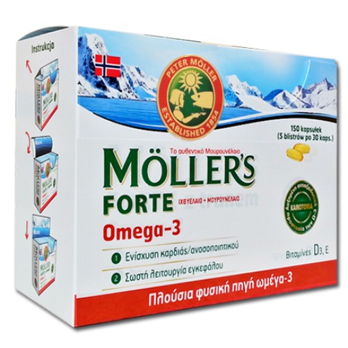 MOLLER'S FORTE 150 CAPSULES
