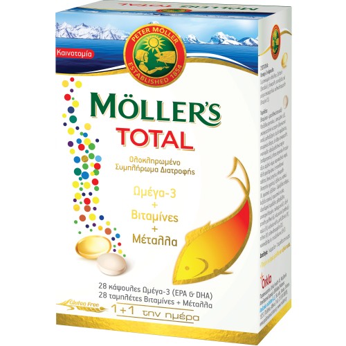 MOLLER'S TOTAL (28CAPSULES & 28TABLETS)
