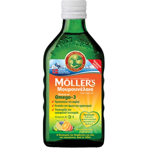 MOLLER'S COD LIVER OIL (TUTTI FRUTI) 250ML