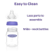 LANSINOH FEEDING BOTTLE 160ML (NATURAL WAVE)
