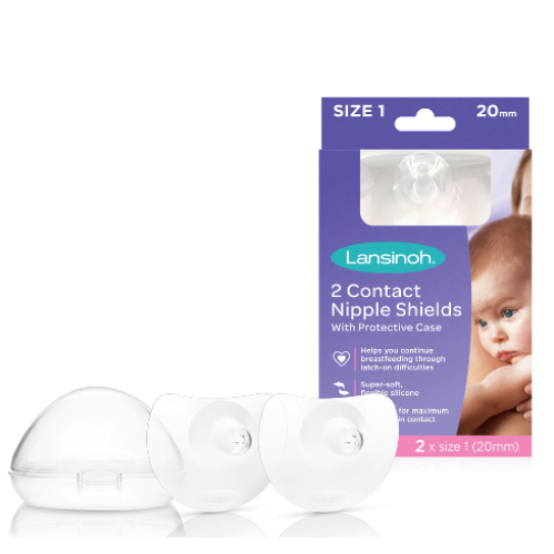 LANSINOH NIPPLE SHIELD 20MM (2X)