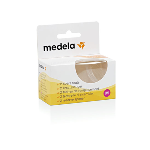 MEDELA SPARE TEATS MEDIUM 2