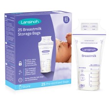 LANSINOH BREASTMILK 25 STORAGE BAGS