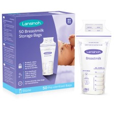 LANSINOH BREASTMILK 50 STORAGE BAGS