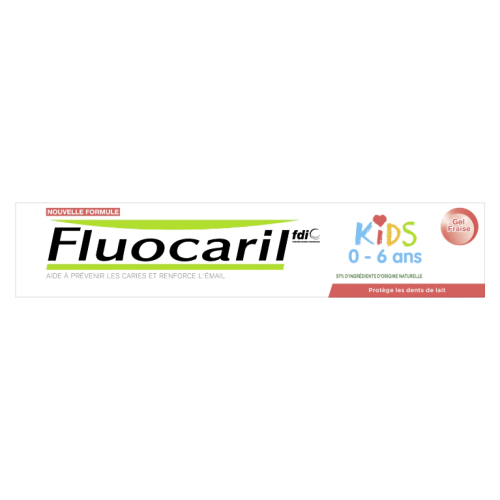 FLUOCARIL KIDS(0-6) STRAWBERRY TOOTHPASTE 50ML