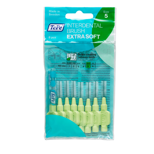 TEPE INTERDENTAL X-SOFT 0.8 GREEN