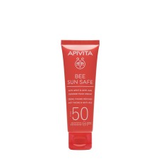 APIVITA BEE SUN SAFE ANTI-SPOT & ANTI-AGE DEFENSE FACE CREAM SPF50