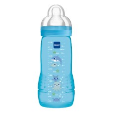 MAM BABY BLUE BOTTLE 4M+ 330ML