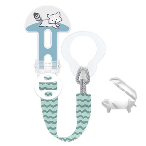 MAM CLIP IT & COVER BLUE