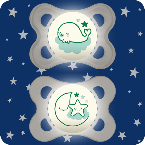 MAM NIGHT SOOTHER 2-6M UNISEX