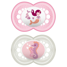 MAM ORIGINAL SOOTHER 6+ DEEP SEA PINK