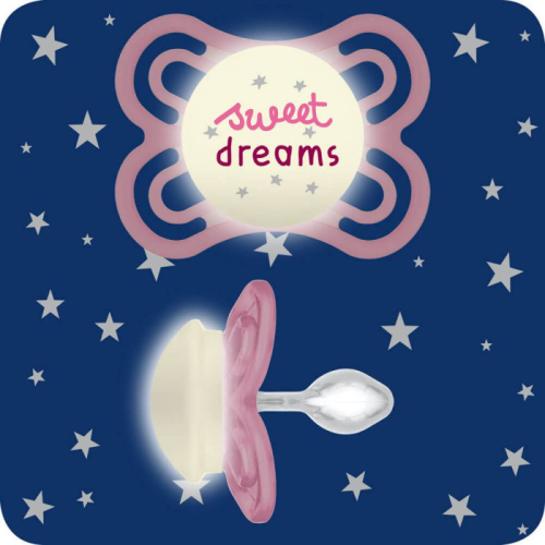 MAM PERFECT NIGHT 2-6+ DPACK PINK