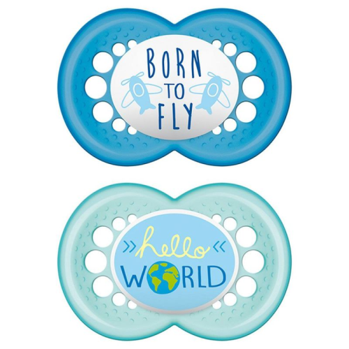MAM SAYINGS 0-6M BLUE