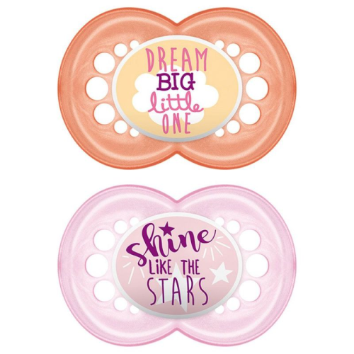 MAM SAYINGS 0-6M PINK