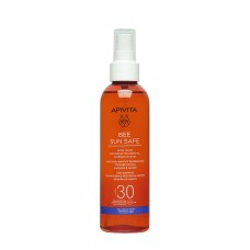 APIVITA BEE SUN SAFE SATIN TOUCH TAN PERFECTING BODY OIL SPF30 200ML