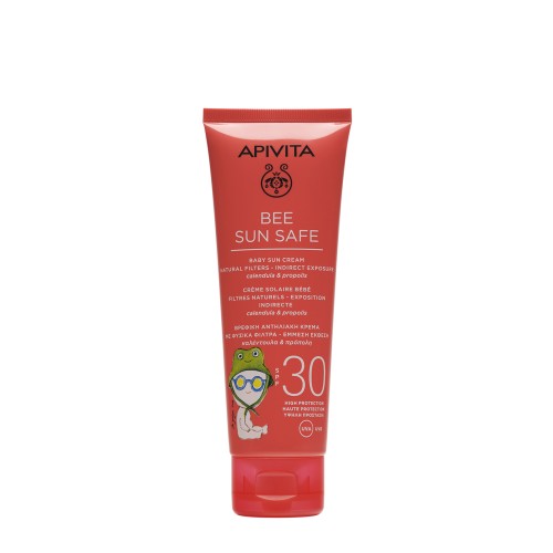 APIVITA BEE SUN SAFE BABY SUN CREAM SPF30 100ML