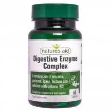 NATURES AID DIGESTIVE ENZYME COMPLEX 60 TABLETS