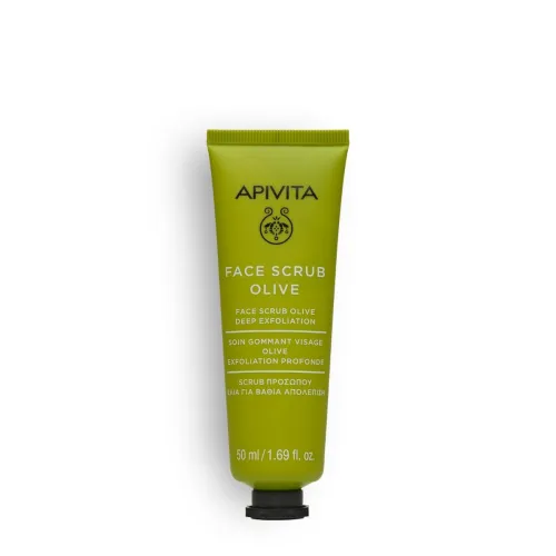 APIVITA FACE SCRUB - DEEP EXFOLIATING CREAM WITH OLIVE 50ml