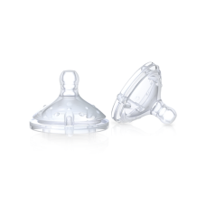 NUBY TEATS - NATURAL TOUCH SILICONE TEATS TRIPLE FLOW 0+ MONTHS