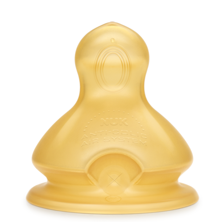 NUK TEATS FIRST CHOICE LATEX TEAT (SIZE 1) LARGE FEED