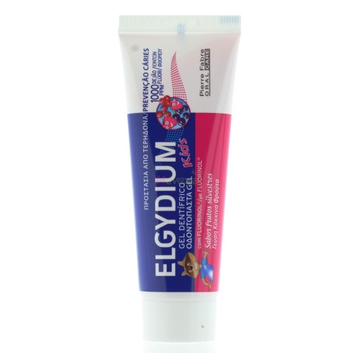 ELGYDIUM TOOTHPASTE - JUNIOR RED BERRIES 50ml