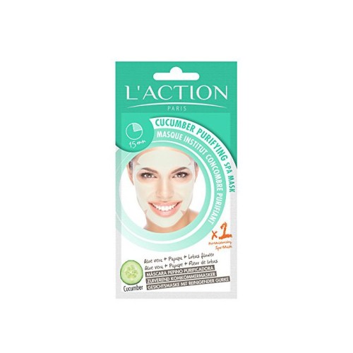 L’ACTION CUCUMBER PURIFYING SPA MASK ( 2 MASKS )