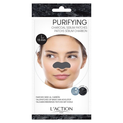L’ACTION CHARCOAL SEBUM PATCHES ( 5 STRIPS )