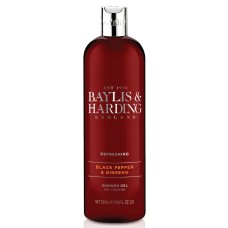 BAYLIS & HARDING SIGNATURE BLACK PEPPER MOISTURIZING SHOWER GEL 500ML