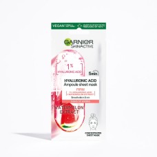 GARNIER SKIN ACTIVE 1% HYALURONIC ACID + WATERMELON FIRMING AMPOULE SHEET MASK