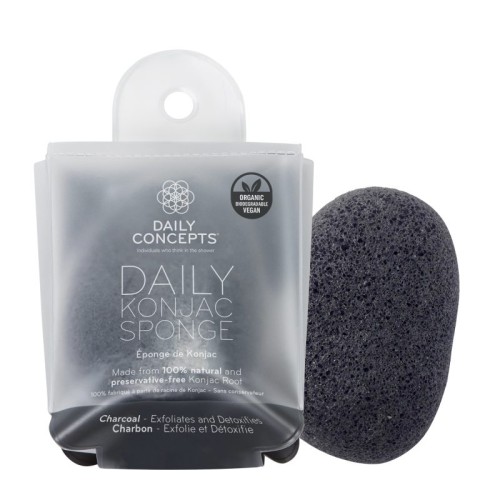 DAILY CONCEPTS KONJAC SPONGE CHARCOAL