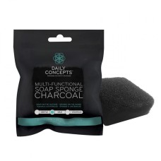 DAILY CONCEPTS MULTIFUNCTIONAL CHARCOAL SPONGE SOAP