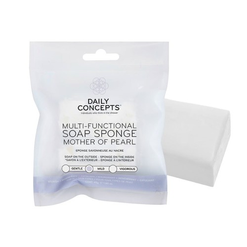 DAILY CONCEPTS MULTIFUNCTIONAL MOTHER OF PEARL SPONGE SOAP