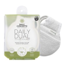 DAILY CONCEPTS DUAL TEXTURE SCRUBBER