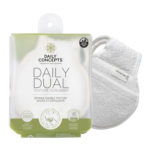 DAILY CONCEPTS DUAL TEXTURE SCRUBBER
