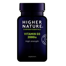 HIGHER NATURE VITAMIN D3 2000 IU 60CAPS