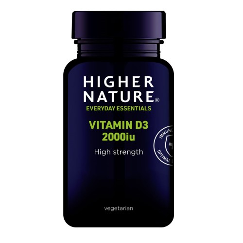 HIGHER NATURE VITAMIN D3 2000 IU 60CAPS