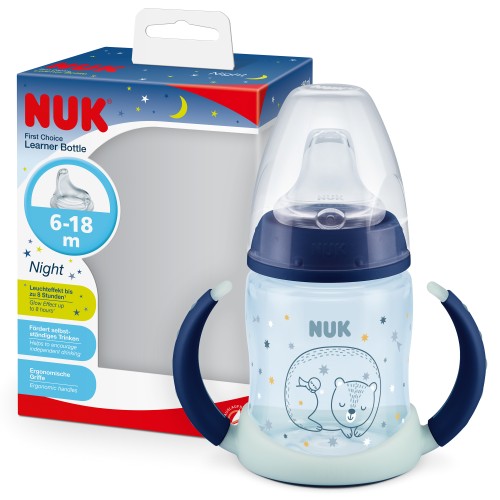 NUK First Choice Learner Bottle Night 150ml with spout