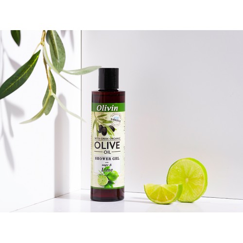  OLIVIN SHOWER GEL LIME - SAGE 200ML