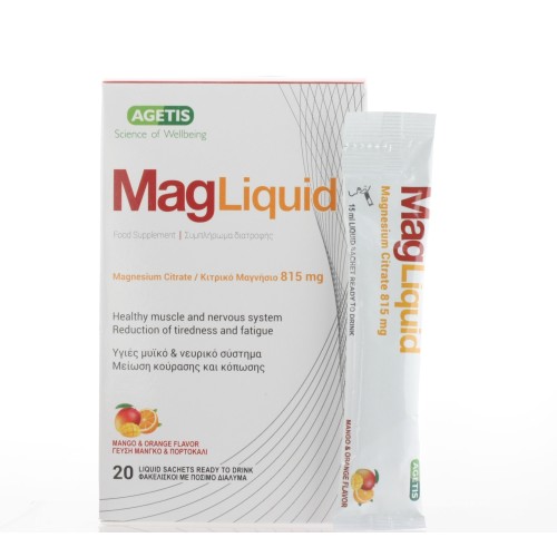 AGETIS MAGNESIUM CITRATE 815MG 20X15ML