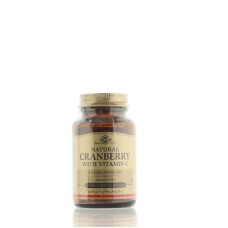 SOLGAR CRANBERRY & VITAMIN C 60 CAPSULES     